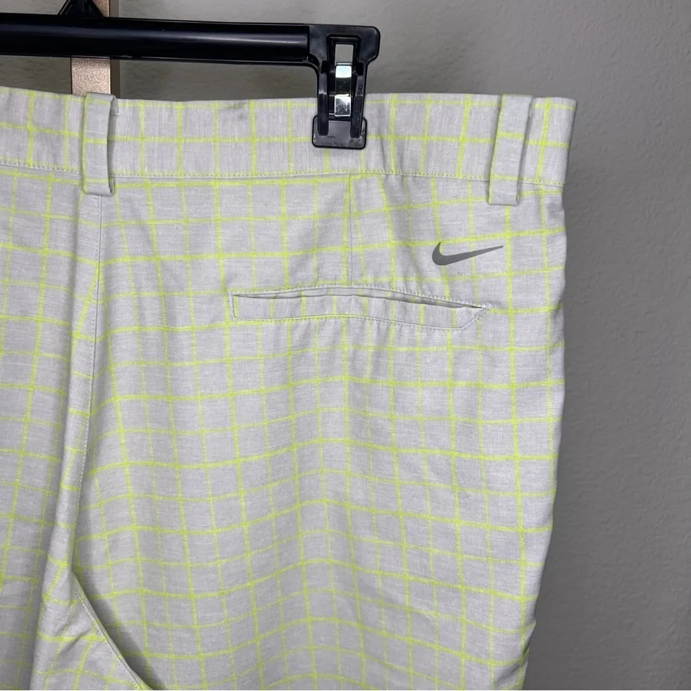 Nike Golf Tour Performance Dri-fit Plaid Shorts sz 38 - Picture 3 of 7